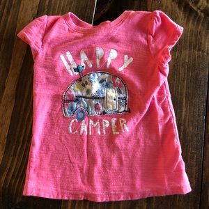 Jumping Beans Happy Camper Top Size 3